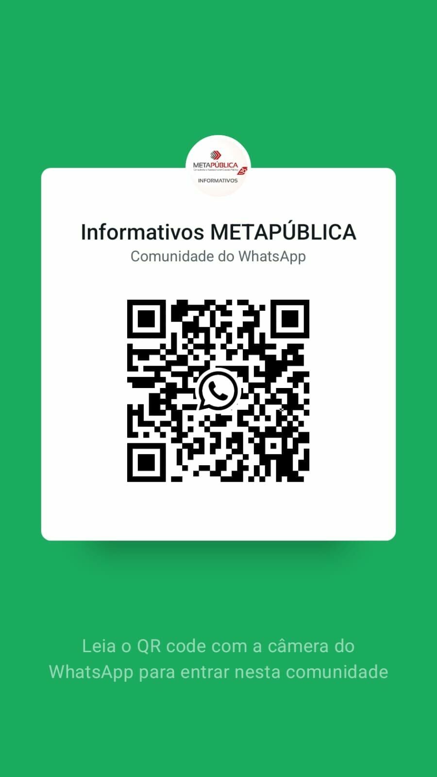 QR Code Comunidade MetaPública